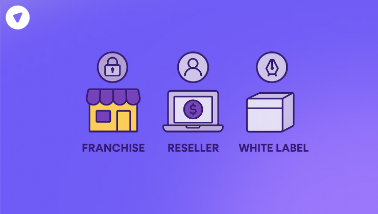franchise vs reseller vs white label