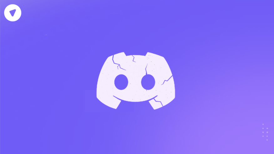 Minimal graphic showing the Discord logo with cracks, representing the Discord data breach and its impact on user trust.