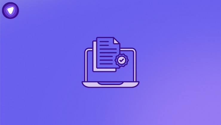 Minimalistic illustration of a desktop screen with security enabled, symbolizing the importance of bundling VPN with a Password Manager.