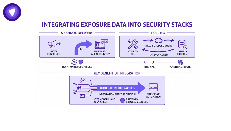 Visual representation of data integration within security environments, showcasing interconnected systems and data flow.