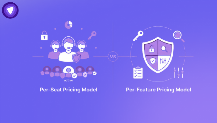 This generation visually captures the comparison between pricing models using appropriate iconography.